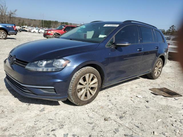 3VW217AU4JM756684 - 2018 VOLKSWAGEN GOLF SPORT S BLUE photo 1