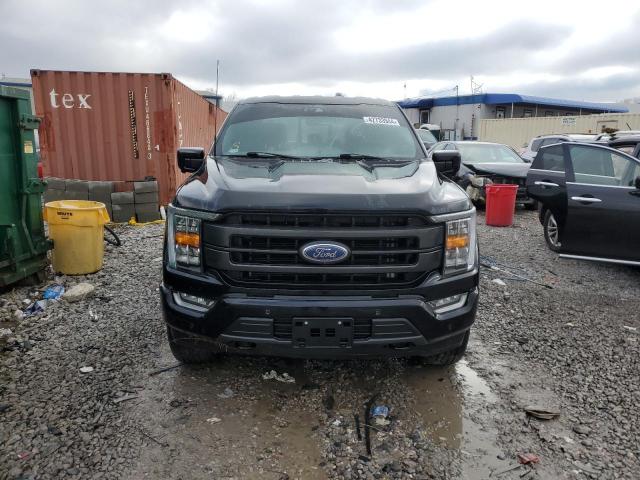 1FTFW1E58NKD32380 - 2022 FORD F150 SUPERCREW BLACK photo 5