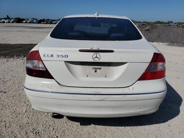 WDBTJ56H39F262205 - 2009 MERCEDES-BENZ CLK 350 WHITE photo 6