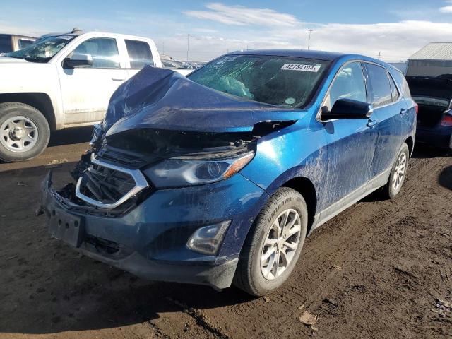 3GNAXUEV9KL390024 - 2019 CHEVROLET EQUINOX LT BLUE photo 1