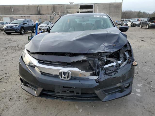 19XFC1F71GE032145 - 2016 HONDA CIVIC EXL BLACK photo 5