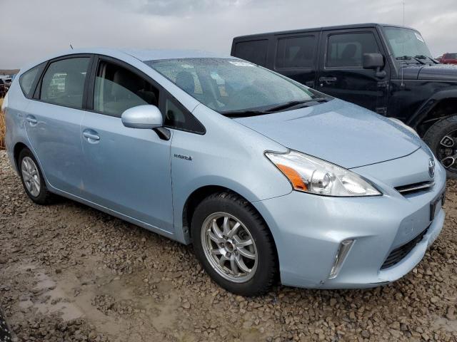 JTDZN3EU0C3039003 - 2012 TOYOTA PRIUS V BLUE photo 4