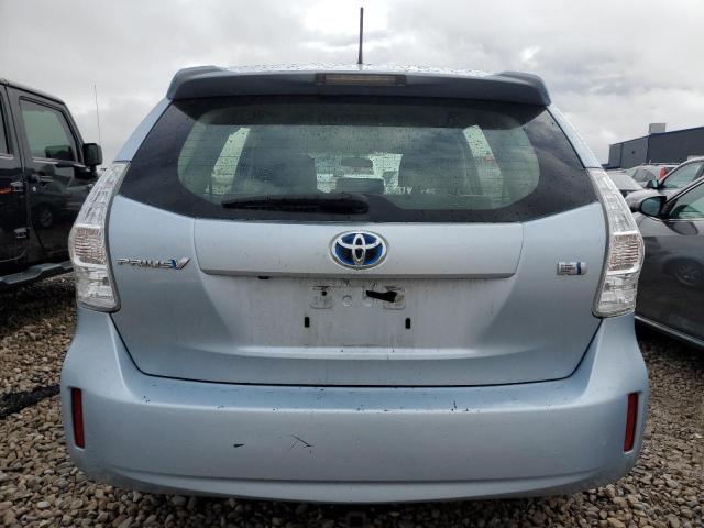 JTDZN3EU0C3039003 - 2012 TOYOTA PRIUS V BLUE photo 6