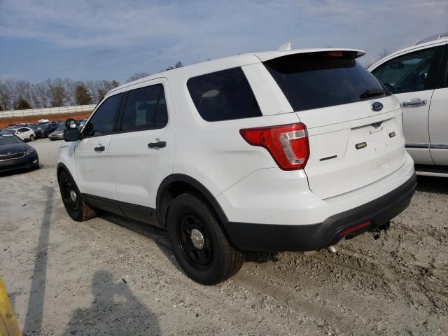 1FM5K8AR0GGC50301 - 2016 FORD EXPLORER POLICE INTERCEPTOR WHITE photo 2