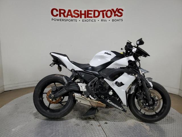 JKAEXEJ11HDA01035 - 2017 KAWASAKI EX650 J თეთრი ფოტო 1