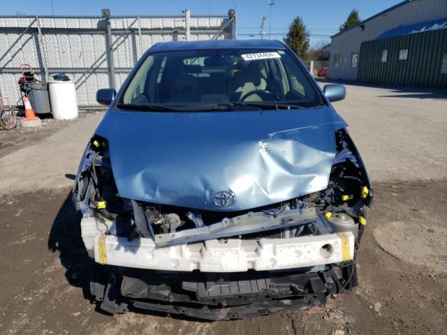 JTDKB20U177624859 - 2007 TOYOTA PRIUS BLUE photo 5