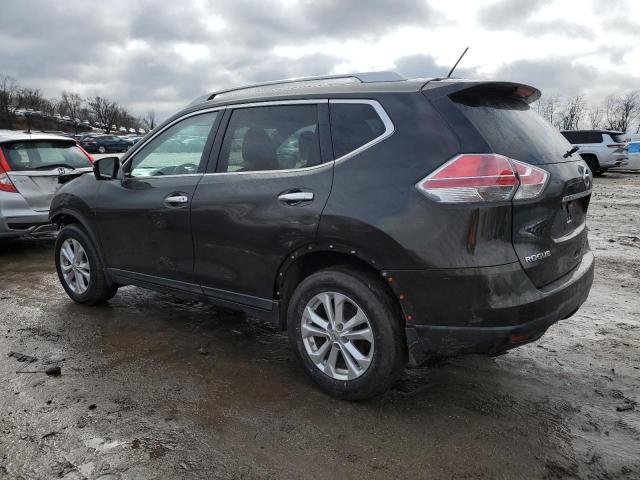 5N1AT2MV2EC770750 - 2014 NISSAN ROGUE S BROWN photo 2