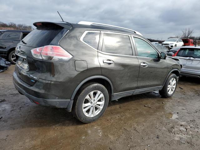 5N1AT2MV2EC770750 - 2014 NISSAN ROGUE S BROWN photo 3