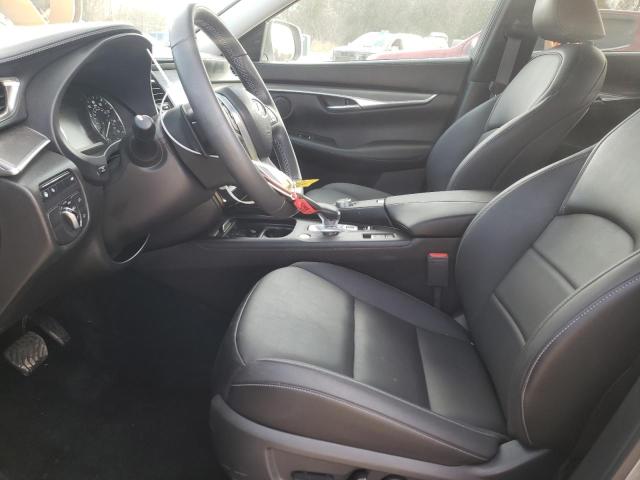 3PCAJ5AB7NF109062 - 2022 INFINITI QX50 PURE GRAY photo 7