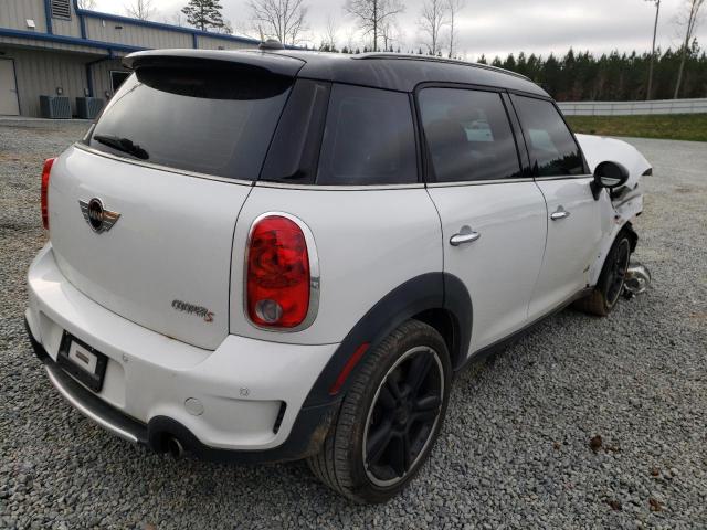 WMWZC5C55CWL60351 - 2012 MINI COOPER S COUNTRYMAN WHITE photo 3