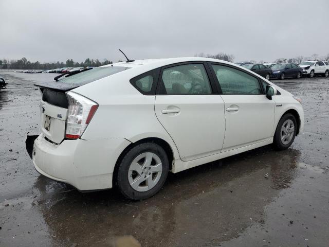 JTDKN3DUXA0007161 - 2010 TOYOTA PRIUS WHITE photo 3