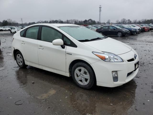 JTDKN3DUXA0007161 - 2010 TOYOTA PRIUS WHITE photo 4