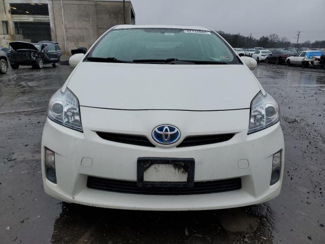 JTDKN3DUXA0007161 - 2010 TOYOTA PRIUS WHITE photo 5