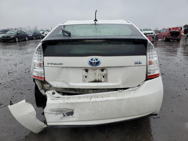 JTDKN3DUXA0007161 - 2010 TOYOTA PRIUS WHITE photo 6