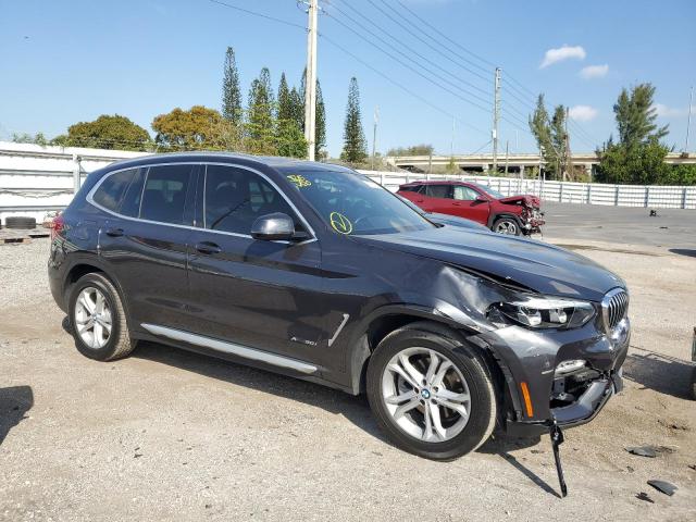 5UXTR9C57JLD61855 - 2018 BMW X3 XDRIVE30I Սև լուսանկար 4