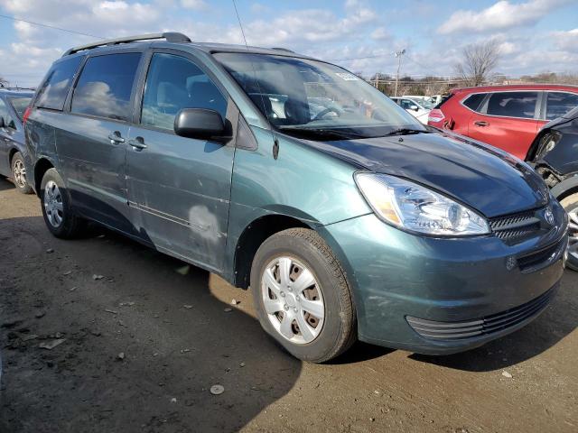 5TDZA23C34S077664 - 2004 TOYOTA SIENNA CE GREEN photo 4