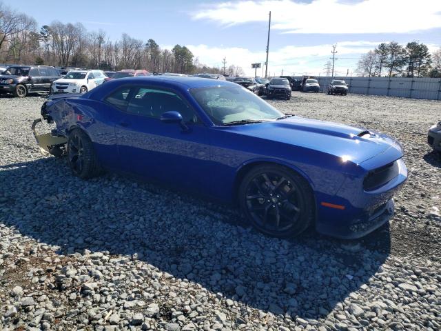 2C3CDZJG8NH155906 - 2022 DODGE CHALLENGER GT BLUE photo 4