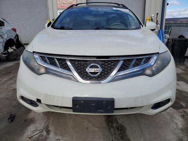 JN8AZ1MW2BW153157 - 2011 NISSAN MURANO S WHITE photo 5