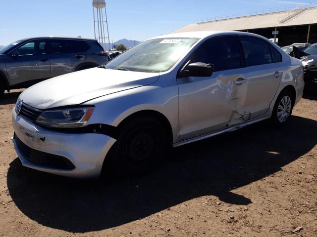 3VW2K7AJ3DM290074 - 2013 VOLKSWAGEN JETTA BASE 银色 照片 1