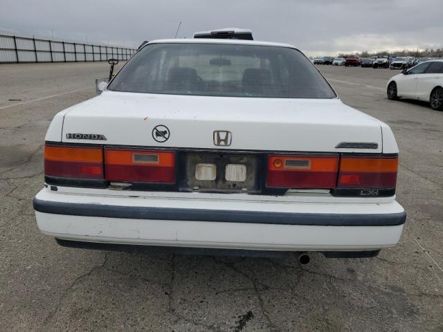 1HGCA6282KA019700 - 1989 HONDA ACCORD LXI WHITE photo 6