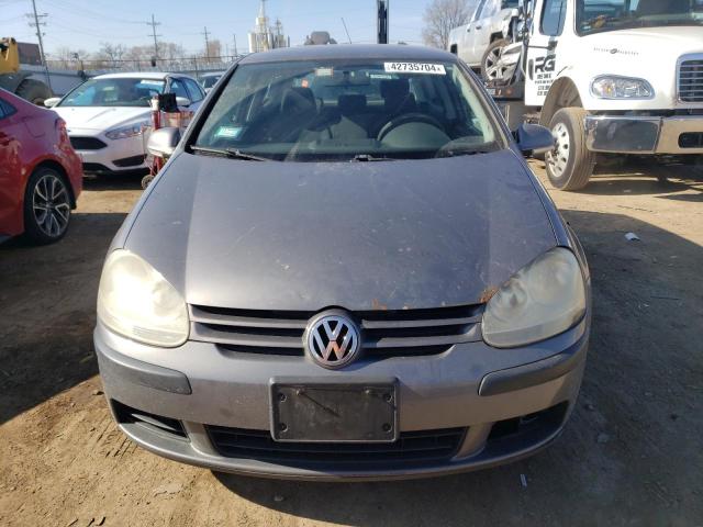 WVWAR71K77W174707 - 2007 VOLKSWAGEN RABBIT GRAY photo 5