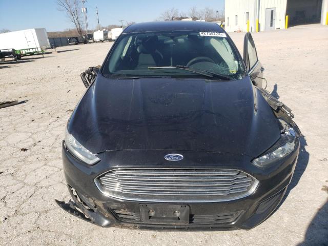 3FA6P0H78ER171650 - 2014 FORD FUSION SE BLACK photo 5