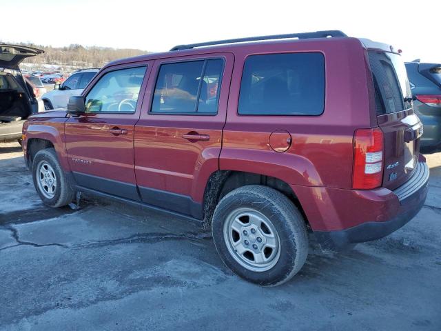 1C4NJRBB7HD172214 - 2017 JEEP PATRIOT SPORT MAROON photo 2