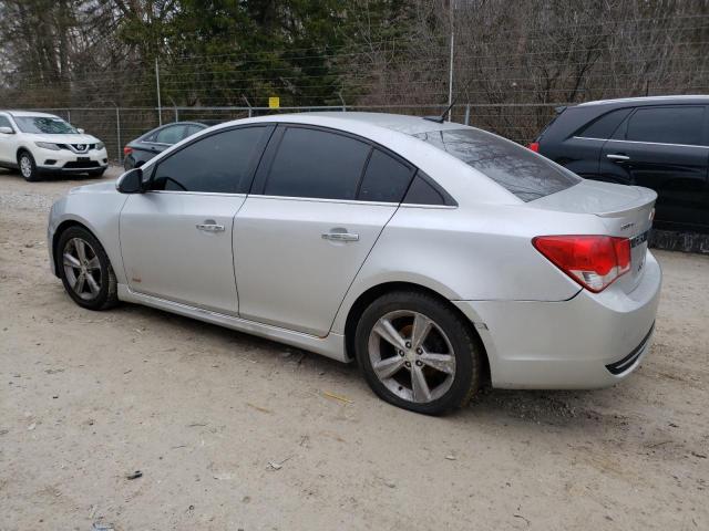 1G1PG5SCXC7357026 - 2012 CHEVROLET CRUZE LT SILVER photo 2