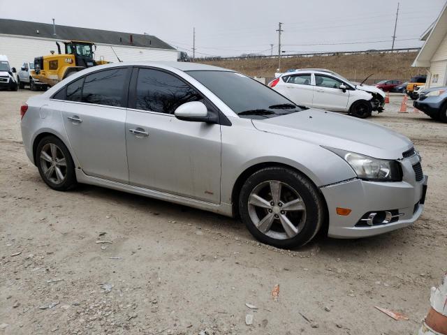 1G1PG5SCXC7357026 - 2012 CHEVROLET CRUZE LT SILVER photo 4