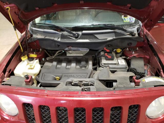 1J4NF4GB0BD207755 - 2011 JEEP PATRIOT LATITUDE RED photo 11