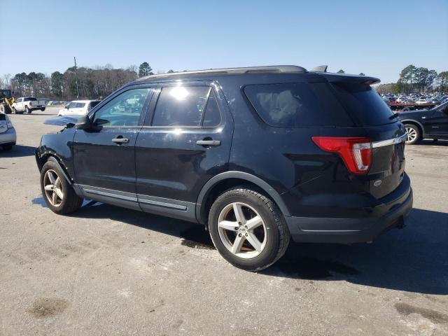 1FM5K7B80JGA51420 - 2018 FORD EXPLORER BLACK photo 2