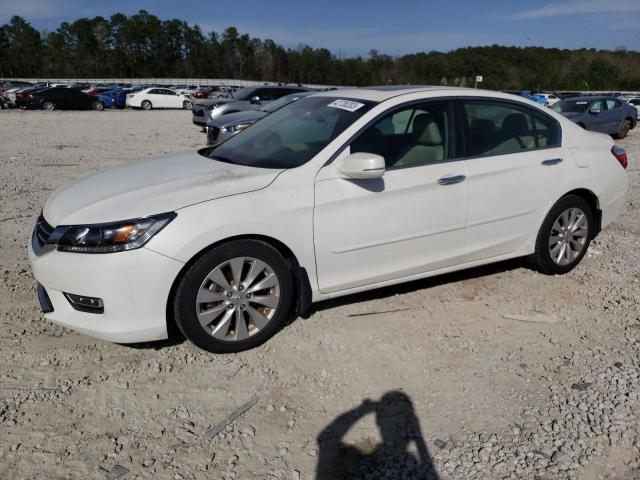 1HGCR2F86DA189797 - 2013 HONDA ACCORD EXL WHITE photo 1