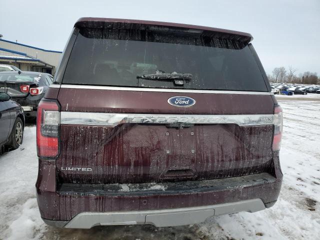 1FMJK2AT5MEA38718 - 2021 FORD EXPEDITION MAX LIMITED BURGUNDY photo 6