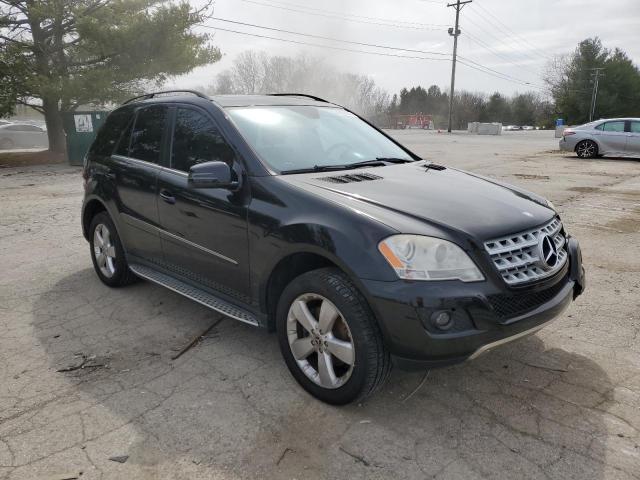 4JGBB8GB7BA705699 - 2011 MERCEDES-BENZ ML 350 4MATIC BLACK photo 4