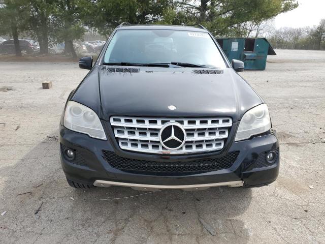 4JGBB8GB7BA705699 - 2011 MERCEDES-BENZ ML 350 4MATIC BLACK photo 5