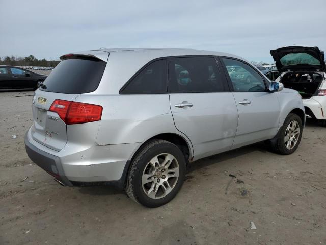 2HNYD28357H524391 - 2007 ACURA MDX TECHNOLOGY SILVER photo 3