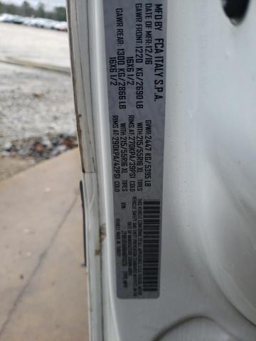 ZFBERFAB6H6F15128 - 2017 RAM PROMASTER WHITE photo 12