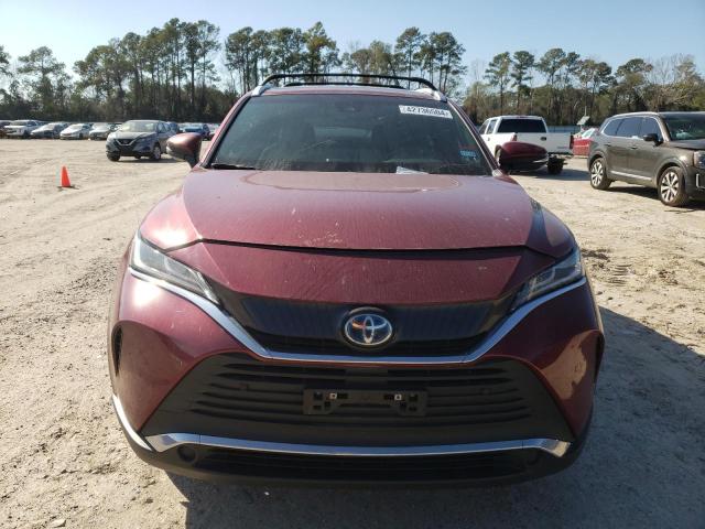 JTEAAAAH8MJ007351 - 2021 TOYOTA VENZA LE RED photo 5