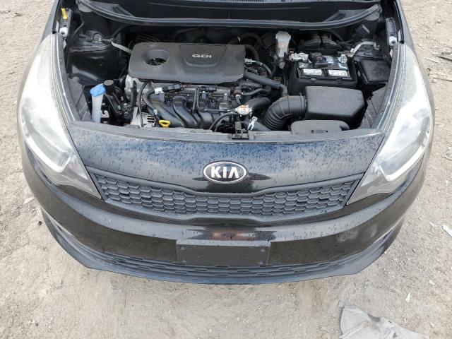 KNADM4A36H6050302 - 2017 KIA RIO LX BLACK photo 11