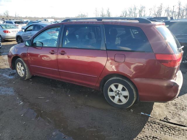 5TDZA23C04S078545 - 2004 TOYOTA SIENNA CE RED photo 2