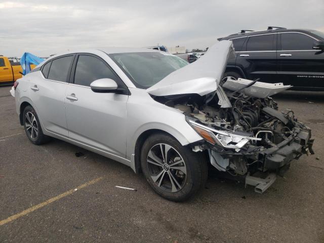 3N1AB8CV7LY240891 - 2020 NISSAN SENTRA SV SILVER photo 4