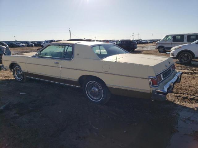 7Z61A616458 - 1977 MERCURY GRAND MARQ GOLD photo 2