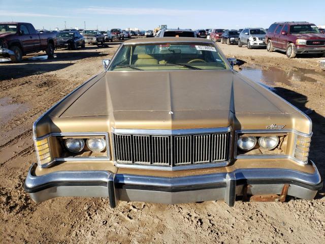 7Z61A616458 - 1977 MERCURY GRAND MARQ GOLD photo 5