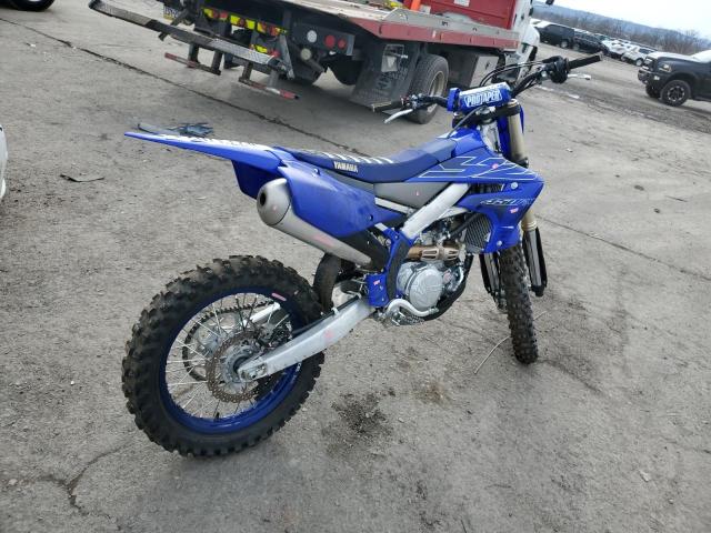 JYACJ30C3NA002599 - 2022 YAMAHA YZ450 FX BLUE photo 4