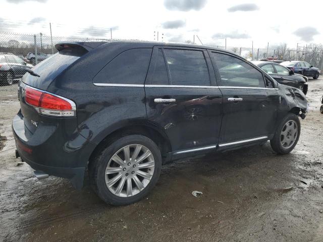 2LMDJ6JK7CBL00932 - 2012 LINCOLN MKX BLACK photo 3