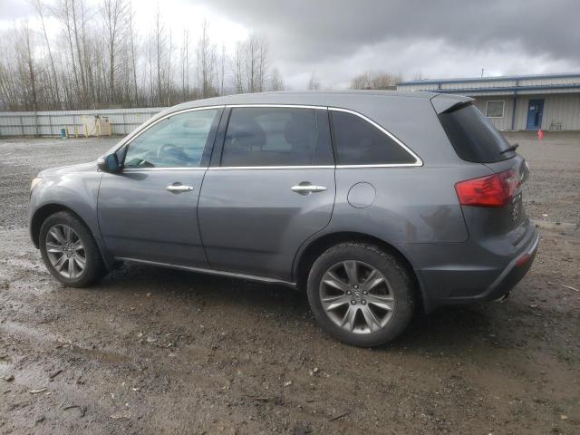 2HNYD2H76AH502068 - 2010 ACURA MDX ADVANCE GRAY photo 2