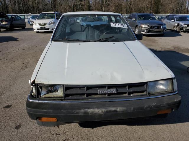 JT2AE83E9G3397530 - 1986 TOYOTA COROLLA LE WHITE photo 5