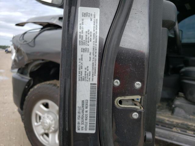 3C6UR5HJ4NG289699 - 2022 RAM 2500 TRADESMAN Szary zdjęcie 12