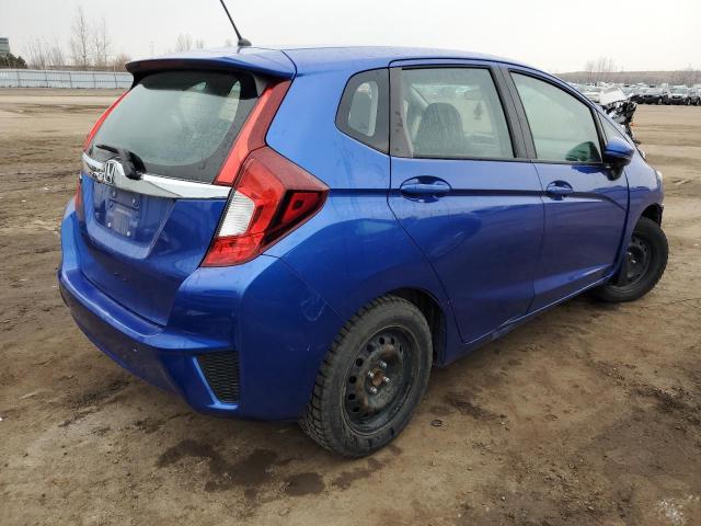 3HGGK5H79GM103790 - 2016 HONDA FIT EX BLUE photo 3