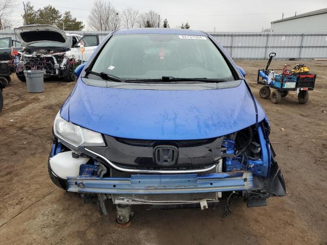 3HGGK5H79GM103790 - 2016 HONDA FIT EX BLUE photo 5